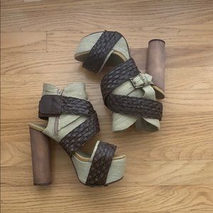 Jeffrey Campbell Havana Last Canvas Platform